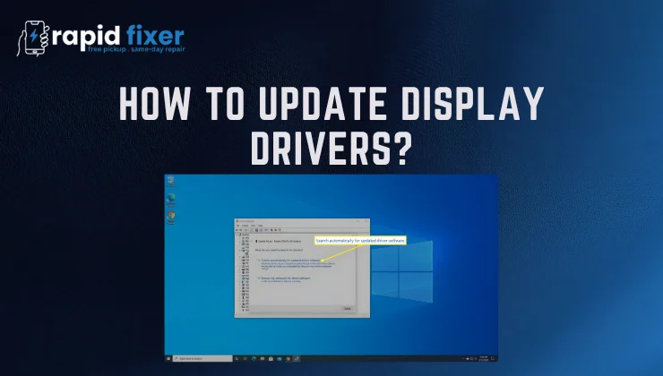 how to update display drivers